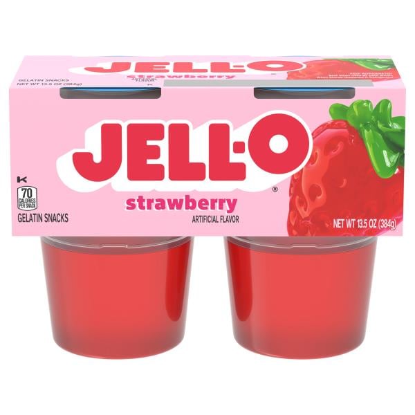 JellO Gelatin Snacks, Strawberry Publix Super Markets