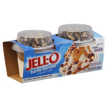 Jell-O Pudding Snacks, Turtle Sundae