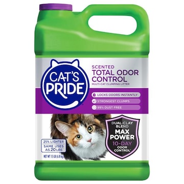 Cat's Pride Clumping Litter, Multi-Cat, Scented, Total Odor Control