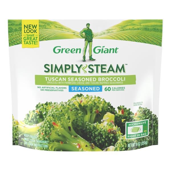 Green Giant Simply Steam Broccoli, Tuscan Seasoned | Publix Super Markets