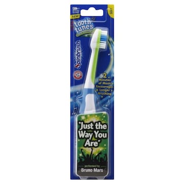 Arm & Hammer SpinBrush Toothbrush, Tooth Tunes, Just the Way You Are, Soft
