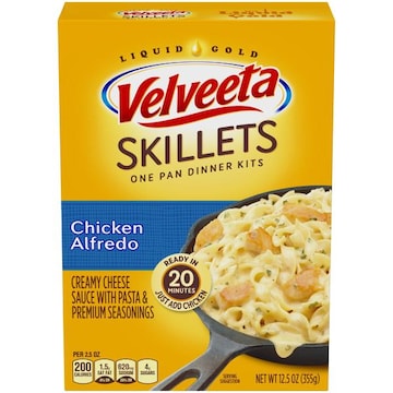 Velveeta Cheesy Skillets Chicken Alfredo Dinner Kit