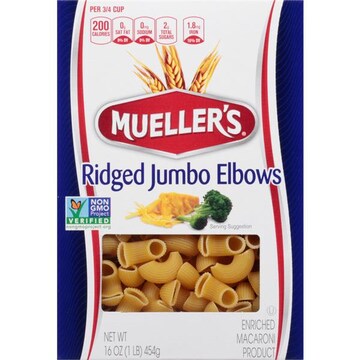 Mueller's Elbows, Ridged Jumbo