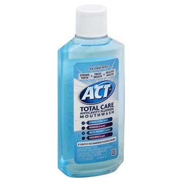 Act Total Care Mouthwash, Anticavity Fluoride, Icy Clean Mint