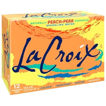La Croix Sparkling Water, Peach-Pear