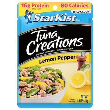 Starkist E.V.O.O. Tuna Creations Wild Caught Premium Lemon Pepper Tuna