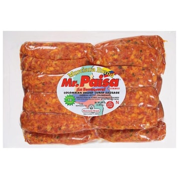 Mr. Paisa Sausage, Colombian Brand Cured