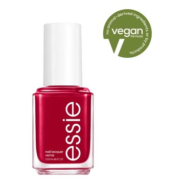 Essie  salon-quality nail polish, vegan, tango red Forever Yummy