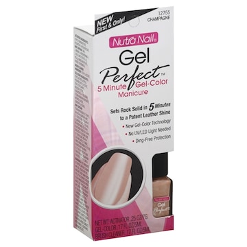 Nutra Nail Gel Perfect 5 Minute Gel-Color Manicure, Champagne 12755