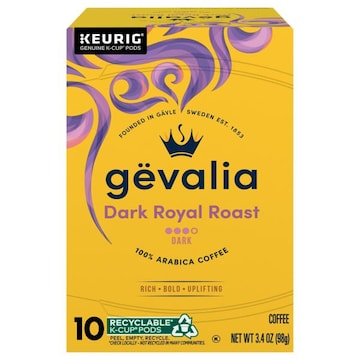 Gevalia 100% Arabica Dark Dark Royal Roast Coffee