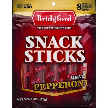 Bridgford Snack Sticks, Real Pepperoni