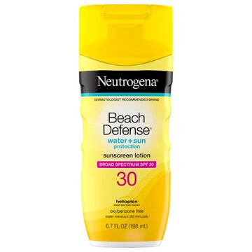 Neutrogena Beach Defense Sunscreen Lotion, Broad Spectrum SPF 30