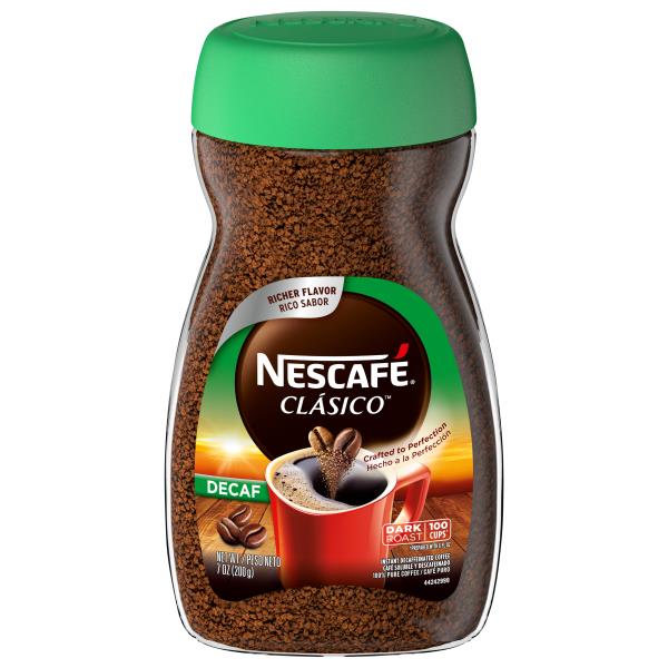 NESCAFÉ CLÁSICO Decaf Dark Roast Instant Coffee | Publix Super Markets