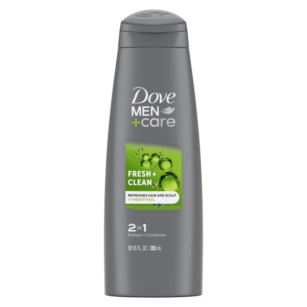Dove Men + Care Fortifying 2 in 1 Shampoo and Conditioner Fresh and Clean with Caffeine Publix