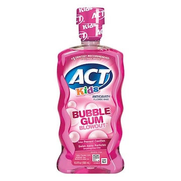 Act Kids Fluoride Rinse, Anticavity, Bubble Gum Blowout
