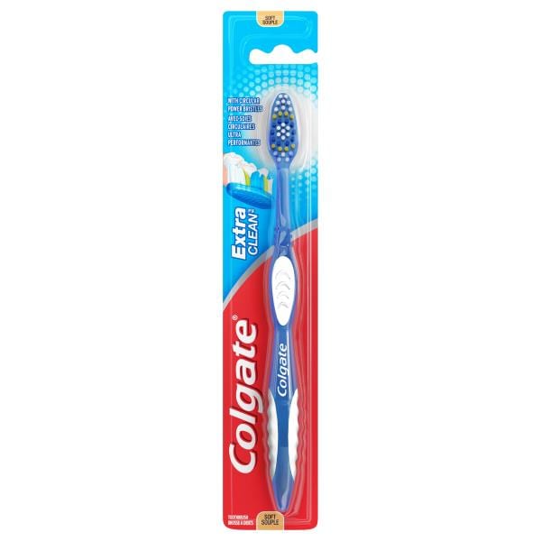 Colgate Extra Clean Adult Manual Full Head Toothbrush, Soft | Publix ...