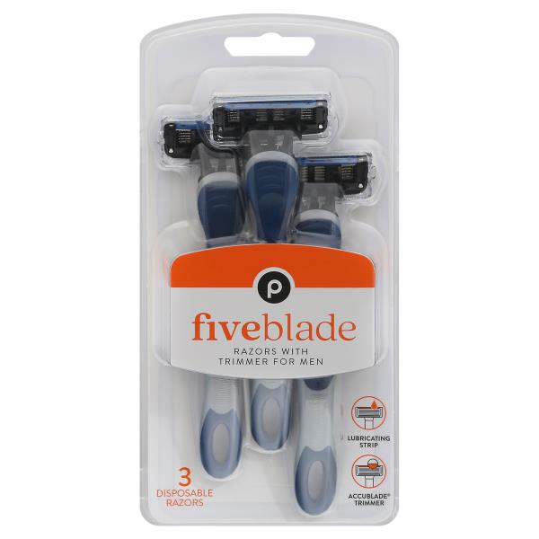 Publix Razors, Five Blade Publix Super Markets