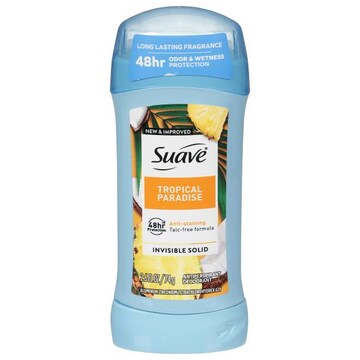 Suave Invisible Solid Tropical Paradise Antiperspirant Deodorant
