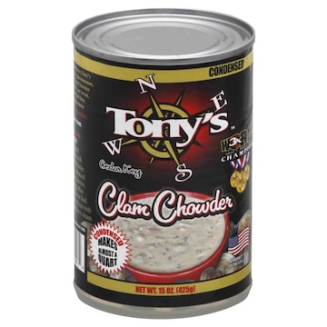 Tonys Cedar Key Chowder, Clam, Condensed