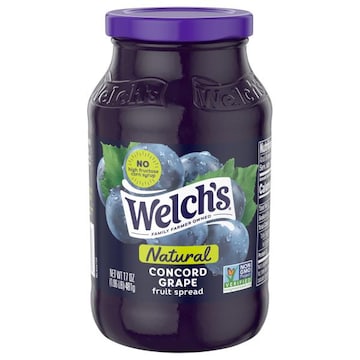 Welch's Fruit Spread, Concord Grape, Natural