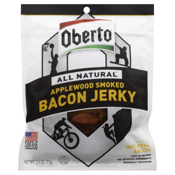 Oberto Bacon Jerky, Applewood Smoked Publix Super Markets