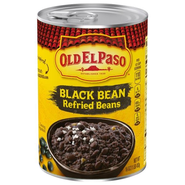 Old El Paso Refried Beans, Black Bean Publix Super Markets