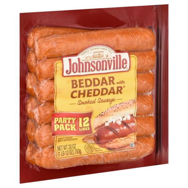 Johnsonville Smoked Sausage, Beddar with Cheddar, Party Pack | Publix ...