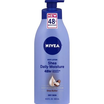 Nivea Body Lotion, Shea Butter, Smooth Daily Moisture, Dry Skin