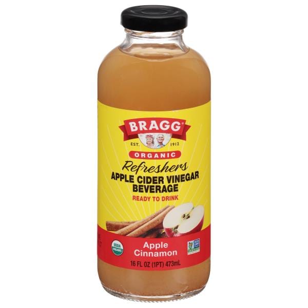 Bragg Refreshers Apple Cider Vinegar, Organic, Apple Cinnamon