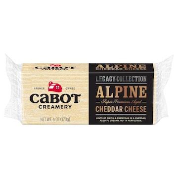 Cabot Creamery Alpine Cheddar Cheese, Legacy Collection