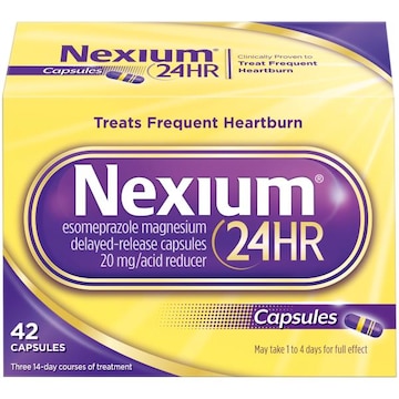 Nexium Acid Reducer Delayed Release Capsules, 42 Count