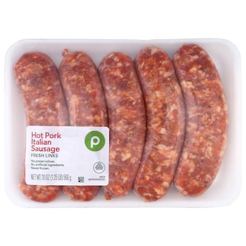 Publix Hot Pork Italian Sausage, Our Exclusive Recipe