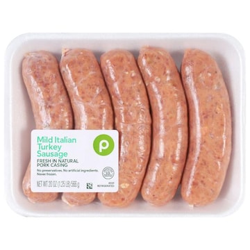 Publix Mild Italian Turkey Sausage, Our Exclusive Recipe