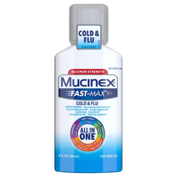Mucinex FastMax Cold & Flu, Maximum Strength Publix Super Markets