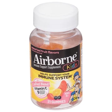 AIRBORNE® Kids Immune Support, Gummies, Assorted Fruit Flavors