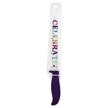 Farberware Knife, Resin, Celebration, 8 Inch, Purple