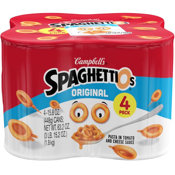 Campbell's® SpaghettiOs® Original Canned Pasta | Publix Super Markets