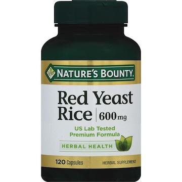 Nature's Bounty Red Yeast Rice, 600 mg, Capsules