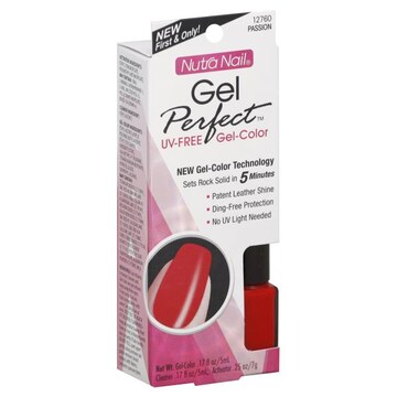 Nura Nail Gel Perfect 5 Minute Gel-Color Manicure, Passion