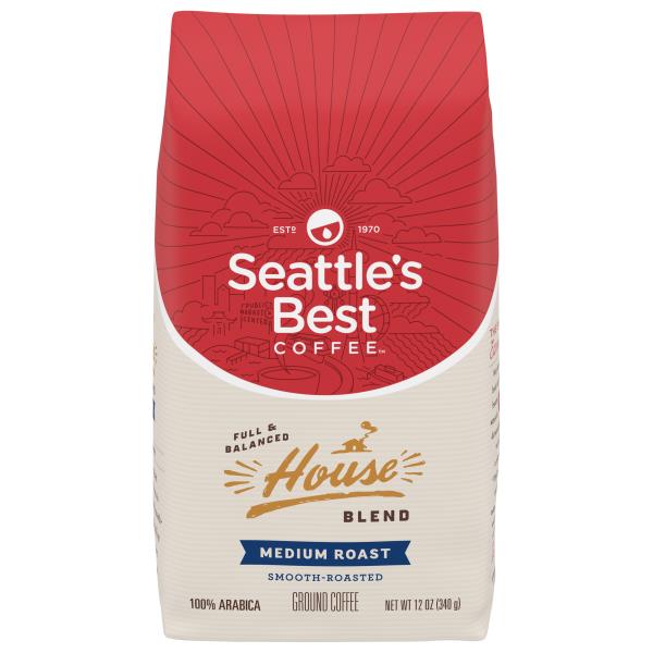 Seattle's Best Coffee 100% Arabica, Ground, Medium Roast, House