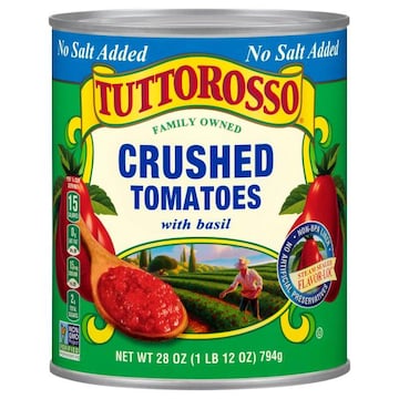Tuttorosso TOMATOES WITH BASIL, CRUSHED