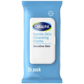 Cetaphil Gentle Skin Cleansing Cloths, 25 ct