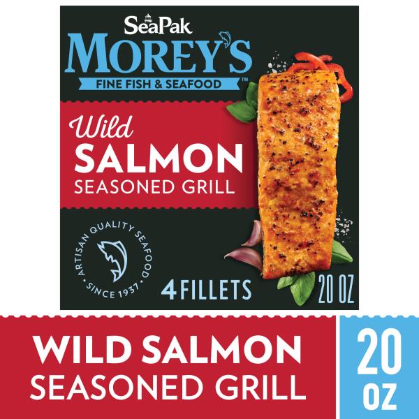 Morey's Seasoned Grill Wild Salmon Fillets Publix Super Markets