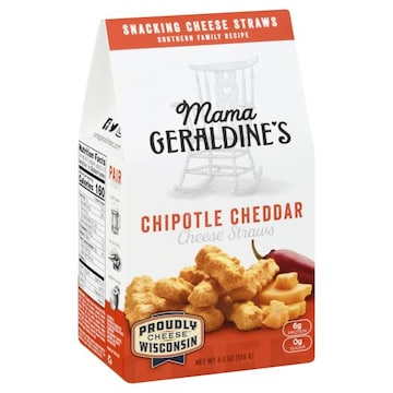 Mama Geraldine's Cheese Straws, Chipotle Cheddar