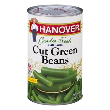 Hanover Green Beans, Cut, Garden Fresh, Blue Lake