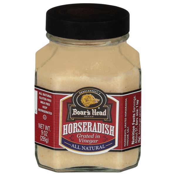 Boar's Head Horseradish, Grated in Vinegar, All Natural Publix Super