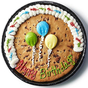 Birthday Balloons Cookie