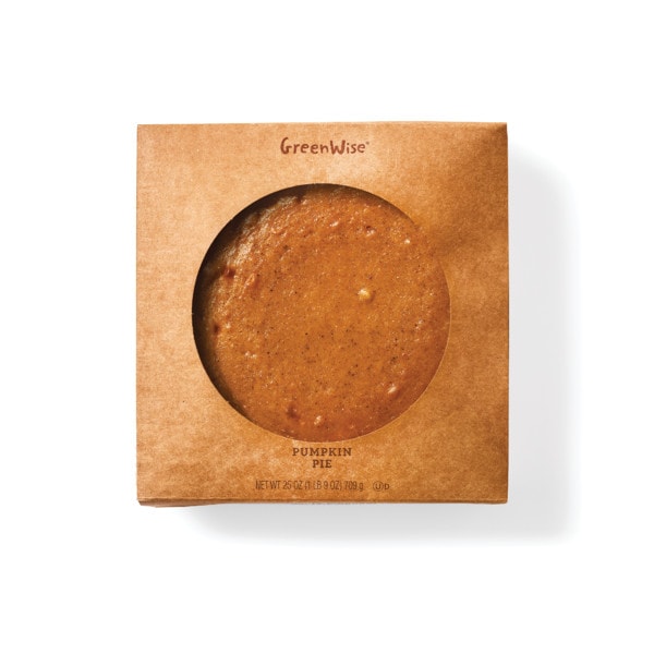 GreenWise Pumpkin Pie Publix Super Markets