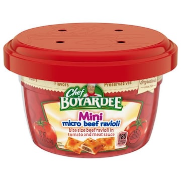 Chef Boyardee Beef Ravioli, Mini Micro