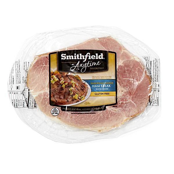 Smithfield_anytime Favorites Hardwood Smoked Ham Steak, Fully Cooked